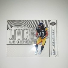 Panini 2020 Illusions Living Legends Troy Polamalu Steelers #LL10 NFL Card