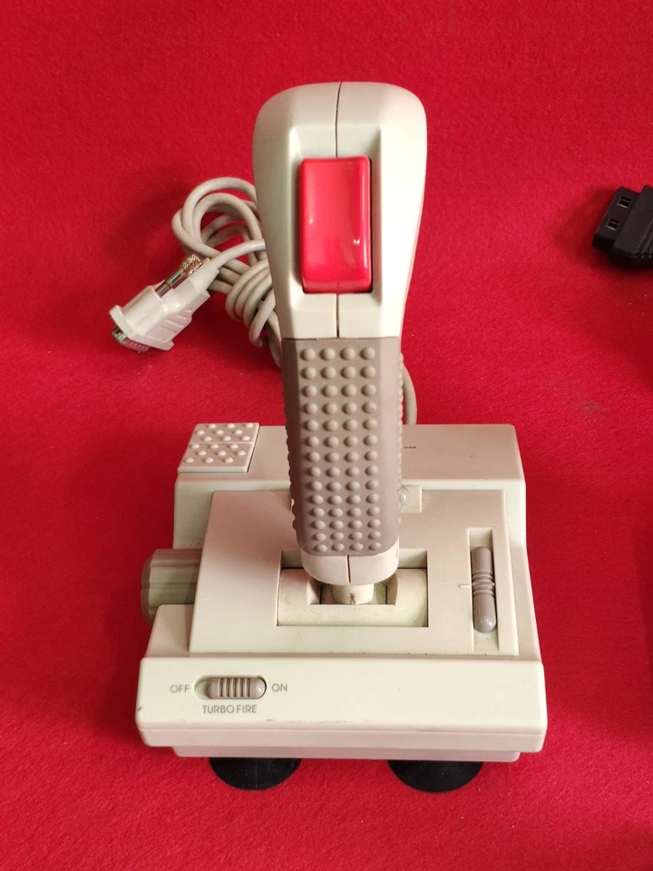 LOTTO JOYSTICK CONTROLLER RETRO COMPUTER PC GAME VINTAGE PORT QUICK SHOT IBM DOS - Bild 4 von 4