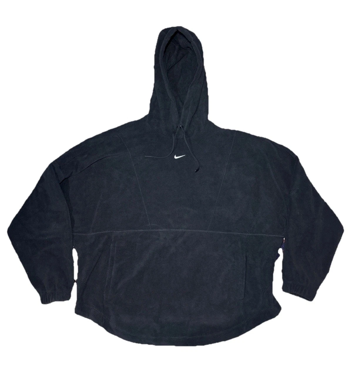 Nike Large Women's One Oversize Therma-FIT Pullover Fleece Hoodie FV8076-010