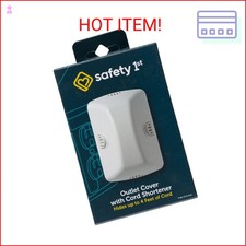 Safety 1st Outlet Cover with Cord Shortener for Baby Proofing