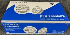 KENWOOD KFC-2053MRW 8-INCH 2-WAY SPEAKER WATERPROOF POLY CONE 300W PEAK/100 RMS