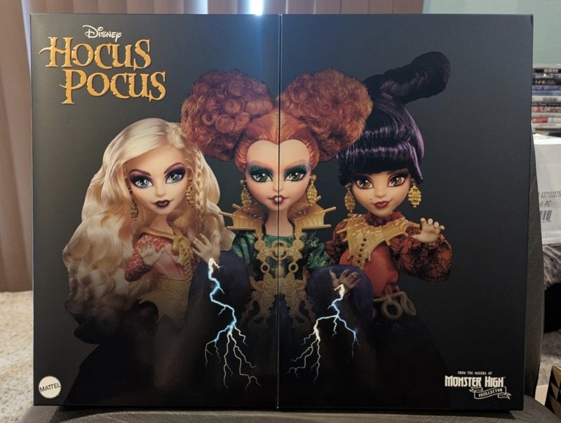 Monster High Disney's Hocus Pocus Skullector Dolls Sanderson Sisters - SEALED