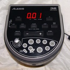 Alesis DM6 Drum Module Replacement Unit Module Only W/ All Cables & Power Supply