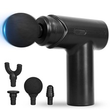 Massage Gun Percussion Massager Deep Tissue Muscle Vibrating Relaxing 4 Heads