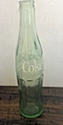 Vintage Coca-Cola Coke 10 oz Green Glass Hobbleskirt Bottle Macon GA