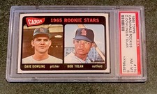 1965 Topps  116 Cardinals Rookies Bob Tolan Psa 8