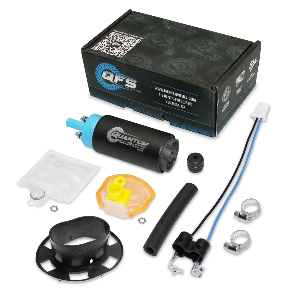 QFS EFI Fuel Pump +Tank Seal +Strainer for 2003-04 Honda CBR600RR 16700-MEE-013 - Bild 1 von 4