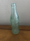 Vintage Green Tinted Glass Coca-Cola Bottle “Hobbleskirt” 6 oz Las Cruces, NM***