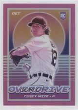 2021 Panini Chronicles Overdrive Pink Prizm 44/50 Casey Mize #17 01wi