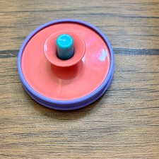 Tupperware Childs Tupper Toys Pitcher Lid Pink Purple Aqua Push Button 1399 Mini