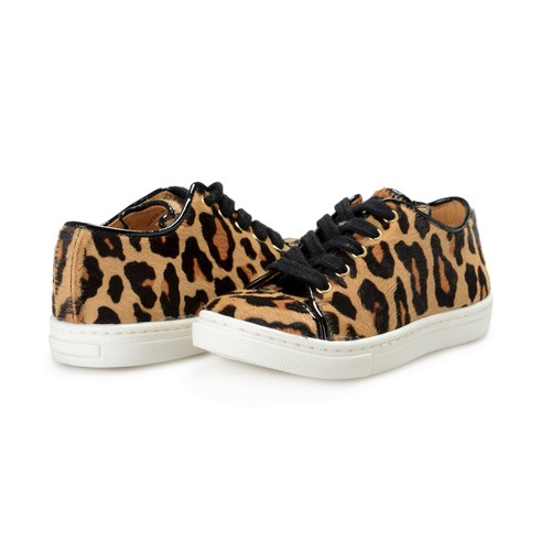 Charlotte Olympia Girls "INCY PURRRFECT" Pony Hair Leather Sneakers Shoes Sz 26 - Picture 8 of 8