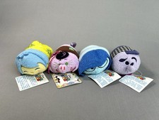 Disney Pixar Tsum Tsum Inside Out Lot Of 4 Mini Stuffed Plush Toys NEW READ