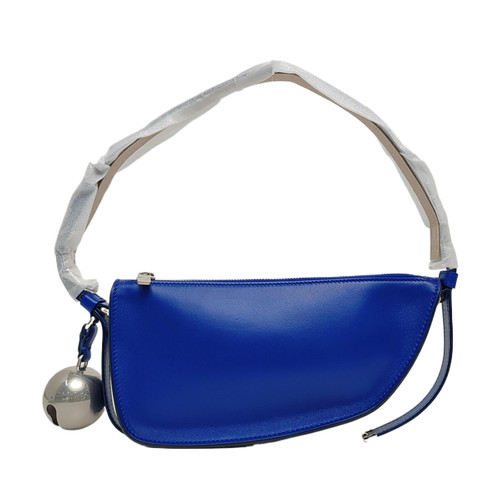 BURBERRY Handbags Suede Blue Free Shipping | Duties Paid