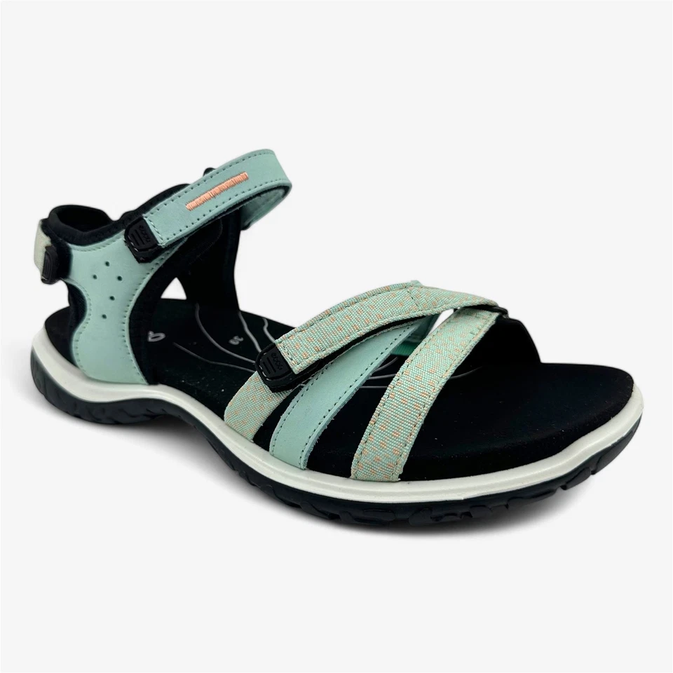 Sandalia ECCO Offroad Roam Emerald Dusty para mujer con tiras Foto 2 de 4