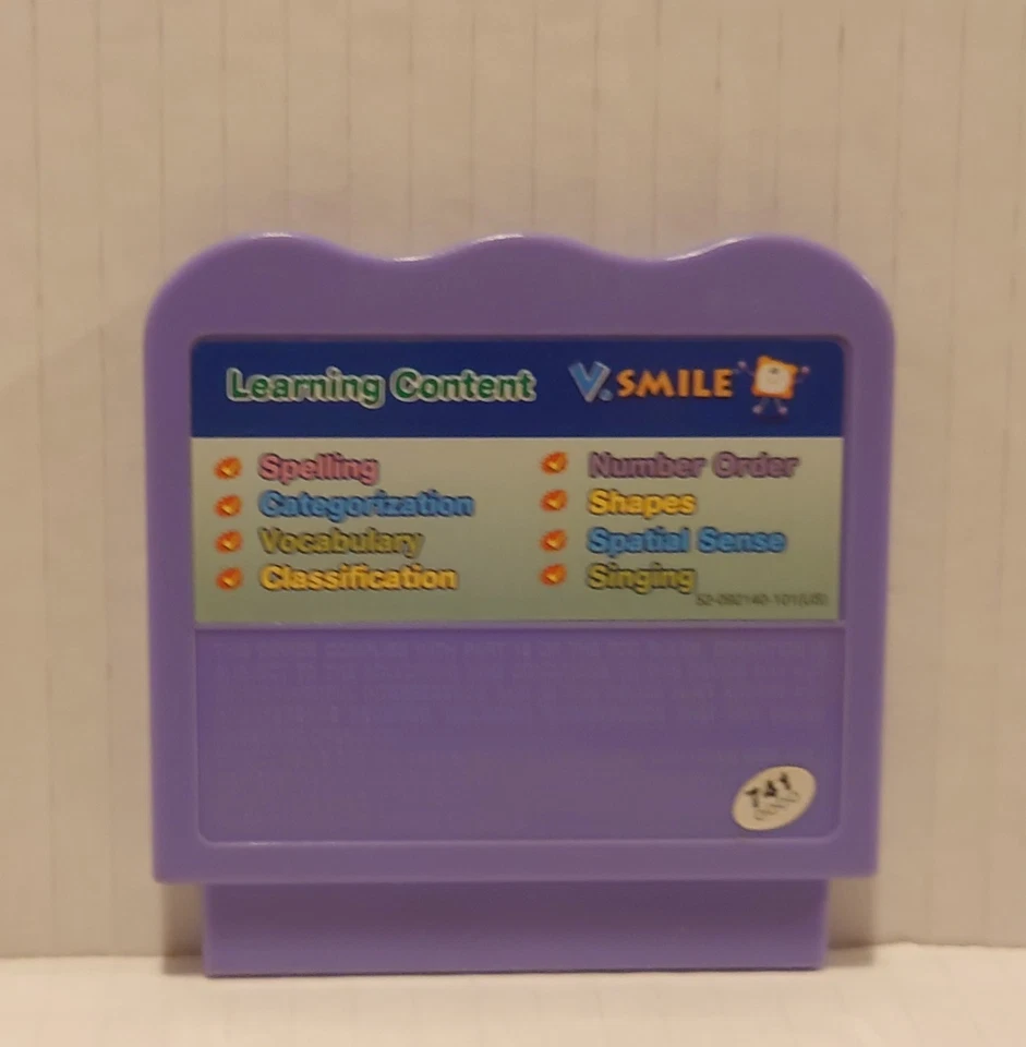 VTech VSmile learning system Spiderman & Friends Game cleaned tested &works well - Image 2 of 4