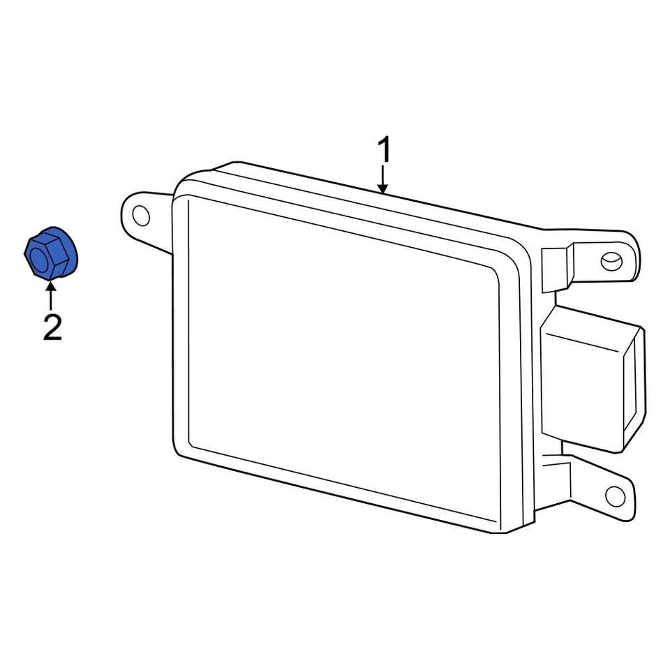 For Hyundai Sonata 2002-2014 Hyundai 1338506007K Console Panel Nut — 第 4/4 张图片