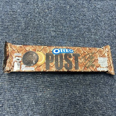 Post Malone Limited Edition OREO cookies 2025 Twisted Crème Posty 4 Cookies