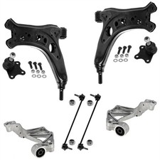 2 Querlenker vorne für Skoda Fabia u 2 Lagerbock u 2 Koppelstange links rechts