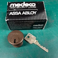 Medeco High Security M3 Mortise Cylinder w/ Key - Locksport