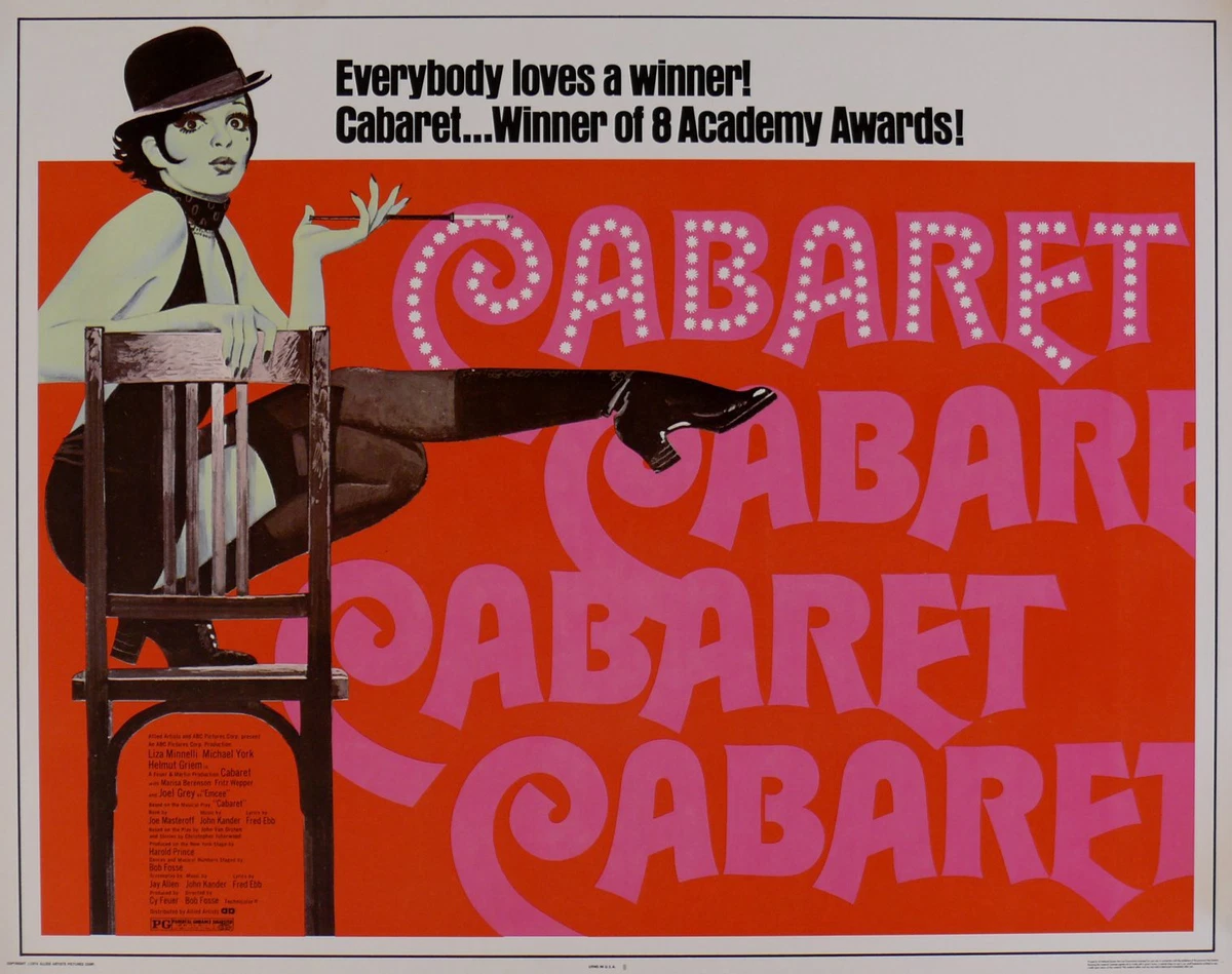 CABARET" ..Liza Minelli & Michael York Classic Movie Poster Various Sizes |  eBay