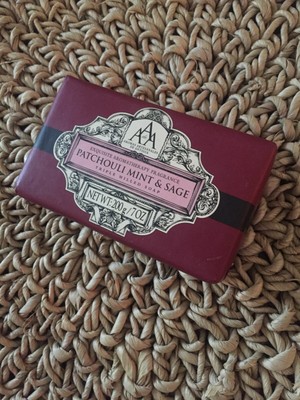 Aaa Aromatherapy Patchouli Mint & Sage Triple Milled Soap 200G / 7Oz (639136613596)