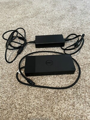 Dell WD19TB Thunderbolt Docking Station with 180W AC Power Adapter - Black