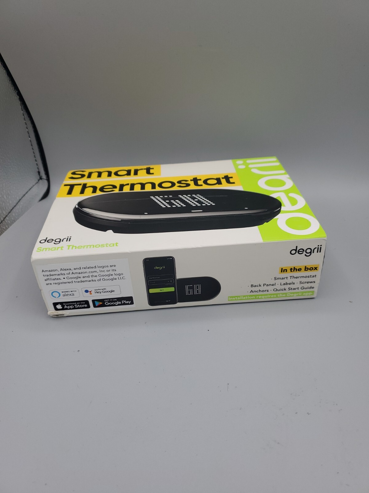 Degrii Smart Thermostat With 2 Remote Thermostats OPENED BOX-image