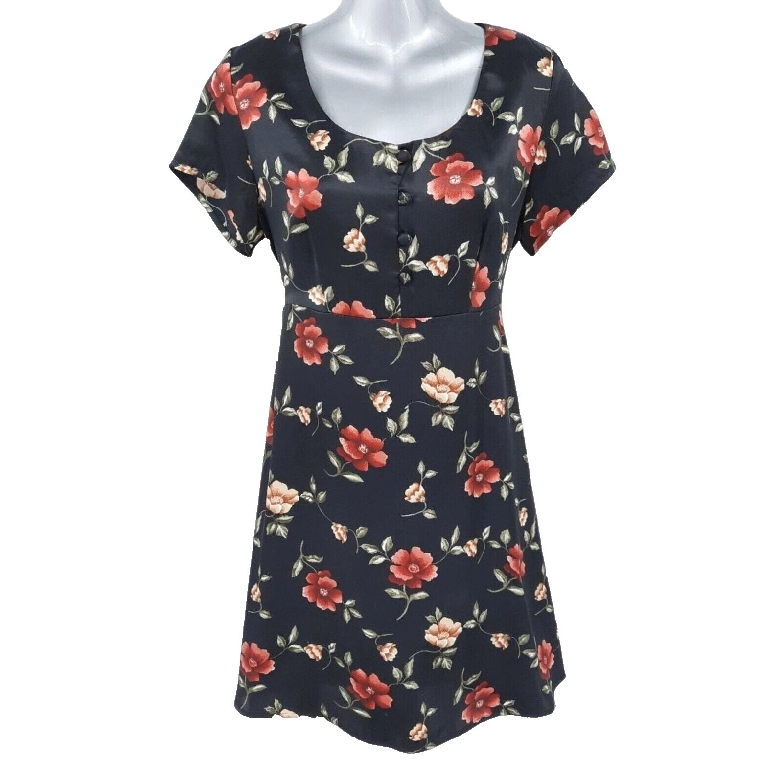 Vestidos Vintage Casual De Raso Para Mujeres