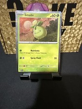 Pokemon Card Smoliv SVP 023 Black Star Promo Cosmos Holo Paldea Evolved TCG Rare