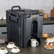 VEVOR Distributore Bevande Isotermico Distribuzione Bevande Calda/Fredda 37,6L