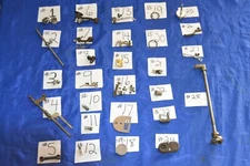 MONTGOMERY WARD BROWN CRINKLE ORIGINAL PARTS PICK YOUR PARTS