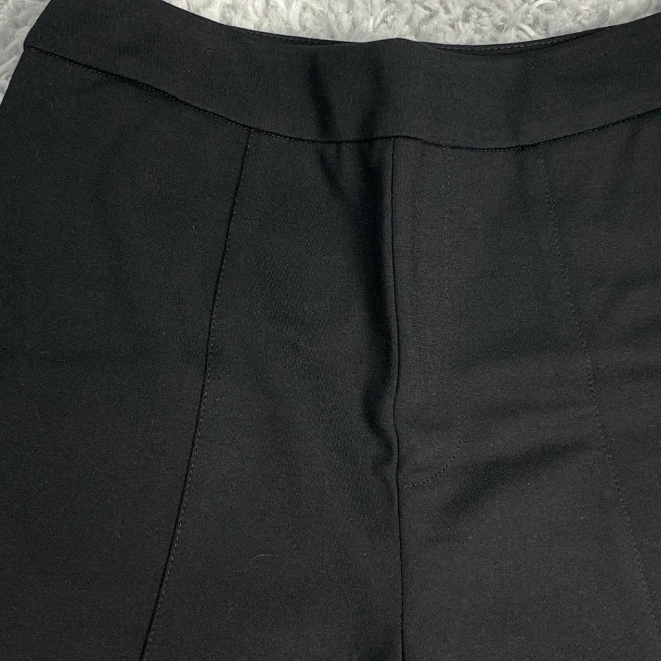 Joan Rivers Reg. Pantalones al tobillo exclusivos con costura frontal negros para mujer talla XXS - NUEVOS Foto 4 de 4