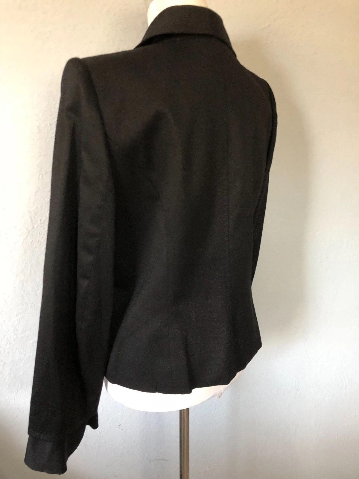 **48**12*L* VALENTINO Roma Luccicante Lana Foderata abito tunica blazer ITALIA