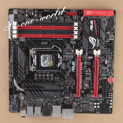 ASUS MAXIMUS VI GENE LGA 1150 Intel Z87 Original Motherboard USB3.1 MicroATX - Bild 4 von 4