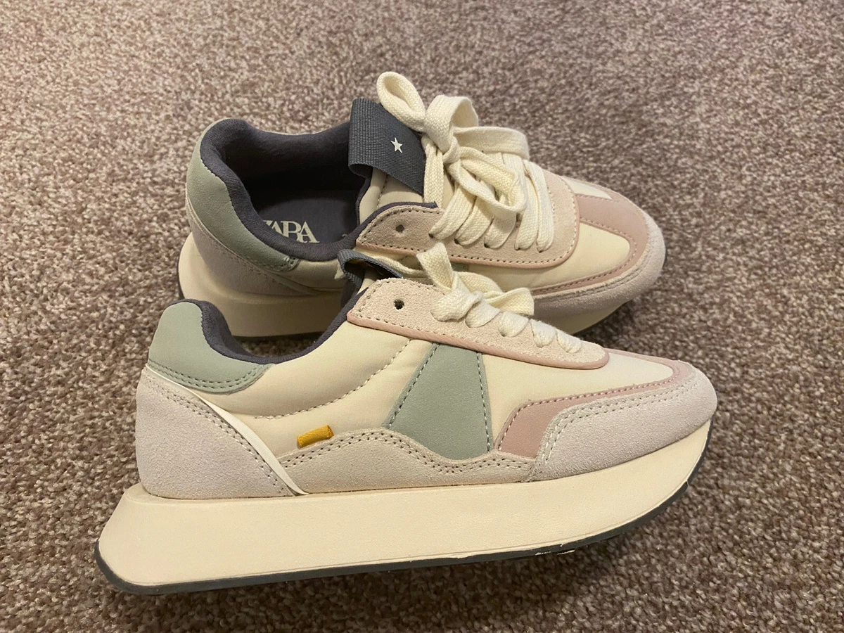 Zara hotsell ladies sneakers