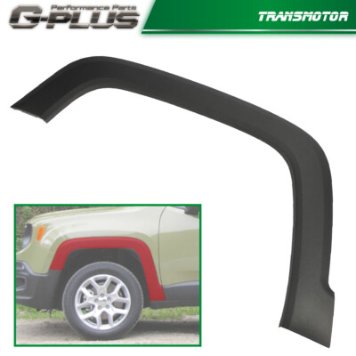 #ad Left Driver Side Front Fender Flare Wheel Molding Fit For 2015 22 Jeep Renegade $30.74