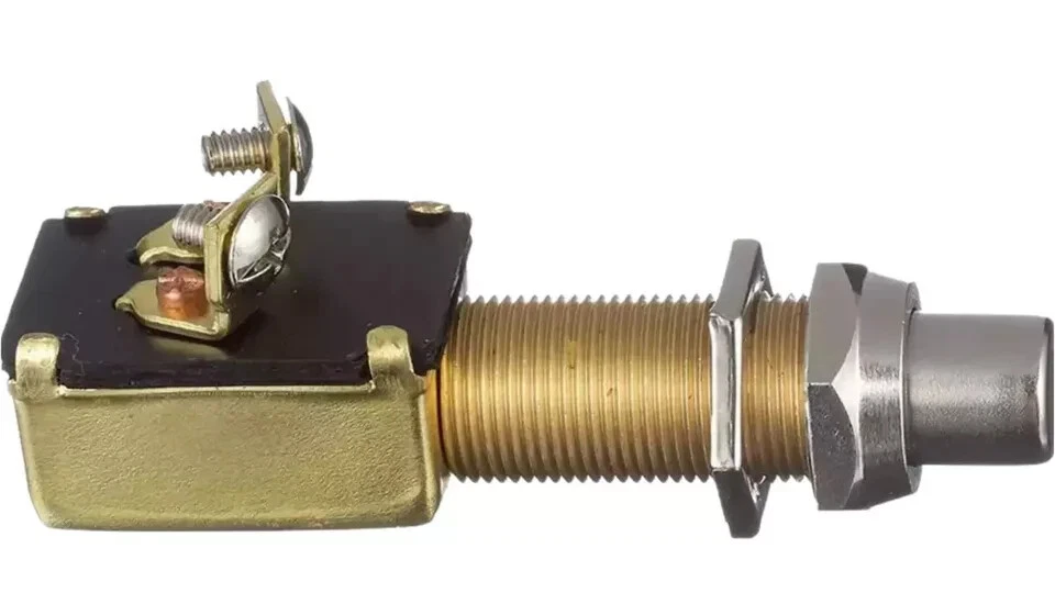 Interruptor de arranque con botón pulsador de motor Plymouth Special y P-15 Deluxe 1946-1948 Foto 2 de 4