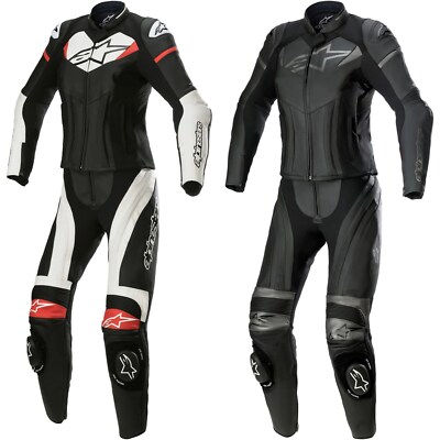 Alpinestars Damen Motorrad Kombi Stella GP Plus Zweiteiler Lederkombi