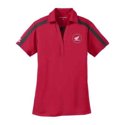 Official Honda RRC Ride Red Ladies Polo, Red - HP20E-L229