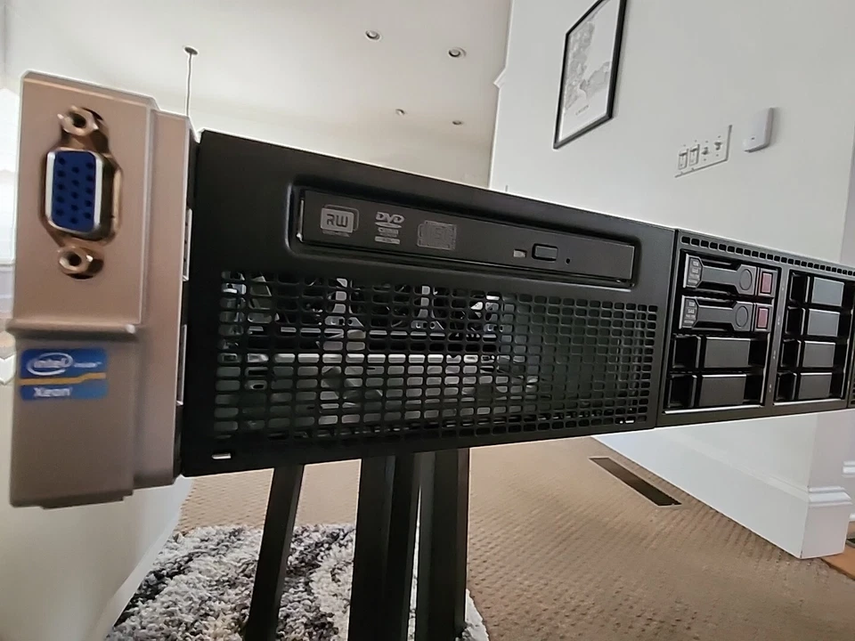 HP DL380p G8 8 bay SFF Two E5-2630 128GB 2x 750W PSU P420i 512MB NIC iLO Adv - Image 4 of 4