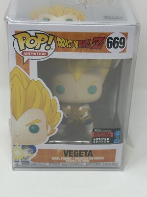 Funko Pop! Vinyl: Dragon Ball Z - Vegeta - Hot Topic Shared #669 NYCC