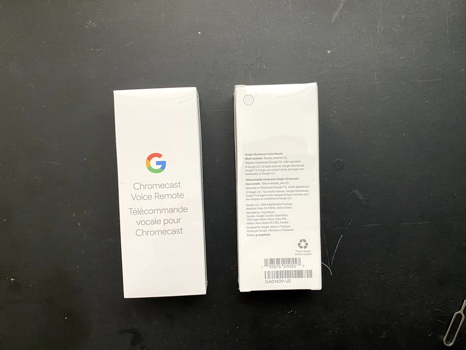 Genuine OEM Replacement Voice Remote Only for Chromecast with Google TV - Picture 6 of 14