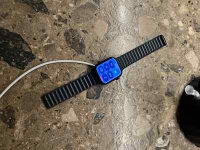 Apple Watch Series 7 45 mm Midnight Alu