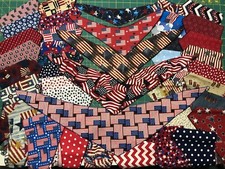 50 Patriotic July 4th Dog Grooming BANDANA Holiday PET SCARF Tie On XS S M L XL