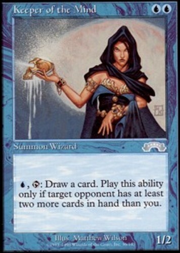 Keeper of the Mind LP, English MTG Exodus