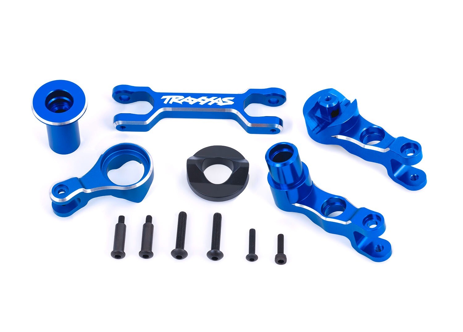 Traxxas STEERING BELLCRANKS ALUM BLUE TRA7746BLUE
