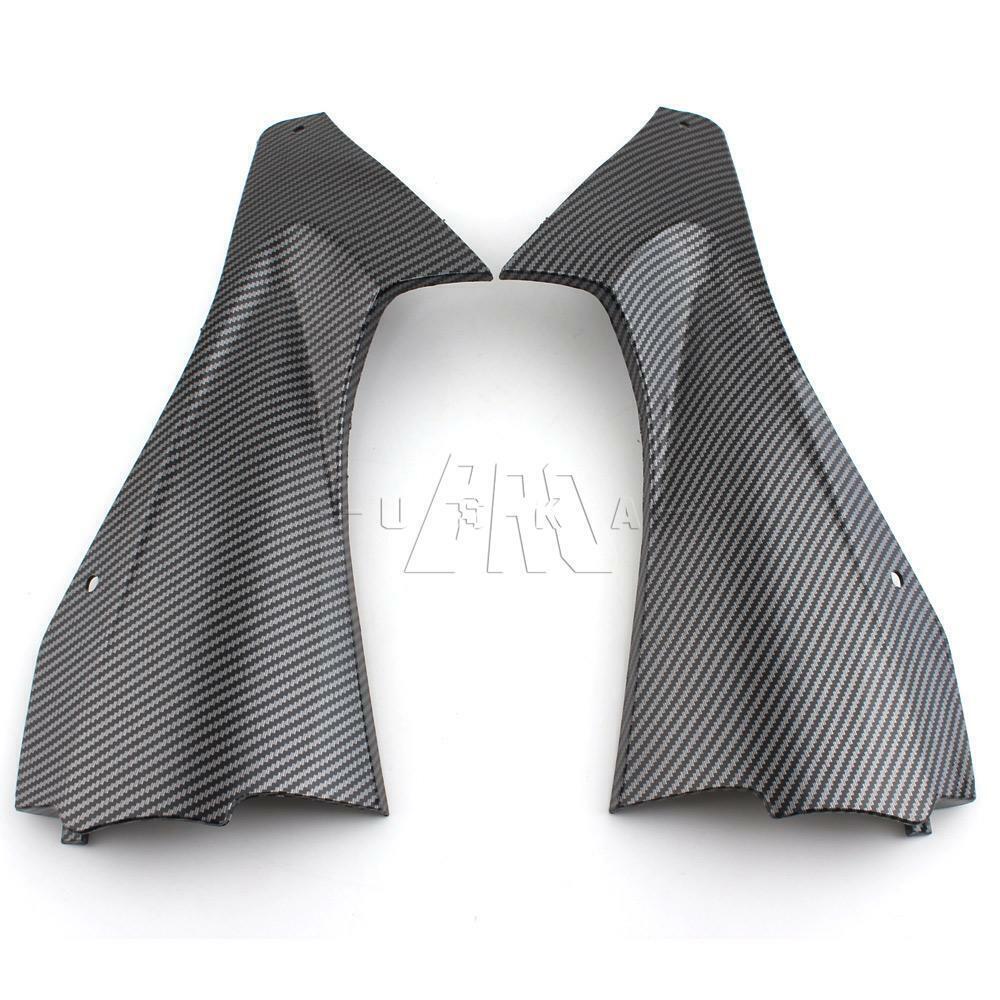 Side Air Duct Cover Fairing Insert Part Carbon Fiber For Yamaha YZF R6 2006-2007