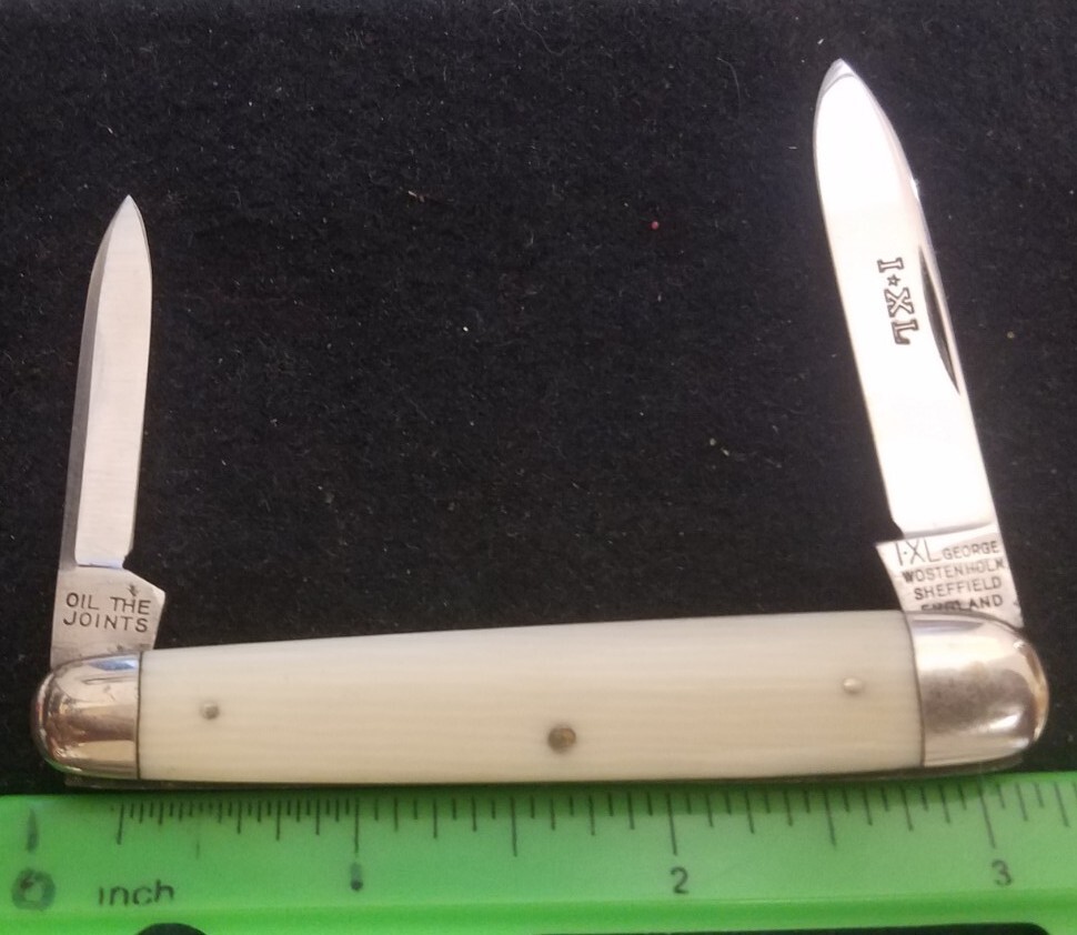 I-XL George Wostenholm Snowshoe Pen Knife, Waterfall Composite