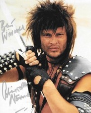 * CHRISTOPHER NEAME * signed 8x10 photo * STEEL DAWN * COA * 2