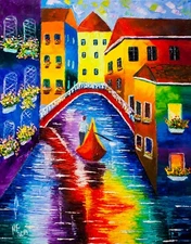 In Venice Natasha Petrosova Museum Quality Giclee Print limited edition 
